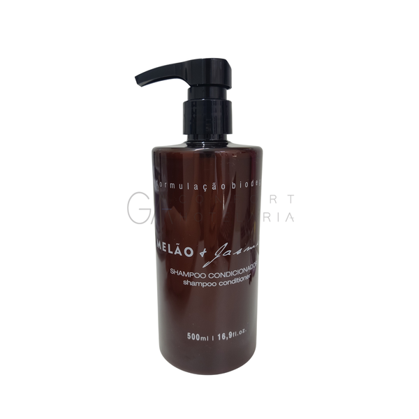 Shampoo/Condicionador 2em1 Dispenser Luxo 500ml Melão e Jasmim c