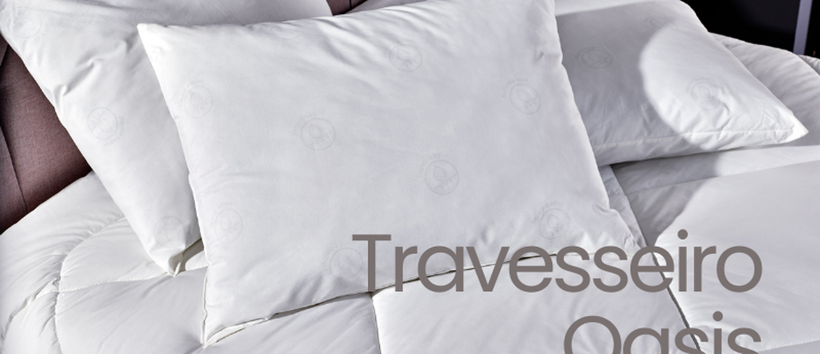 Travesseiro Oasis: Conforto, Durabilidade e Sustentabilidade para Hospedagens