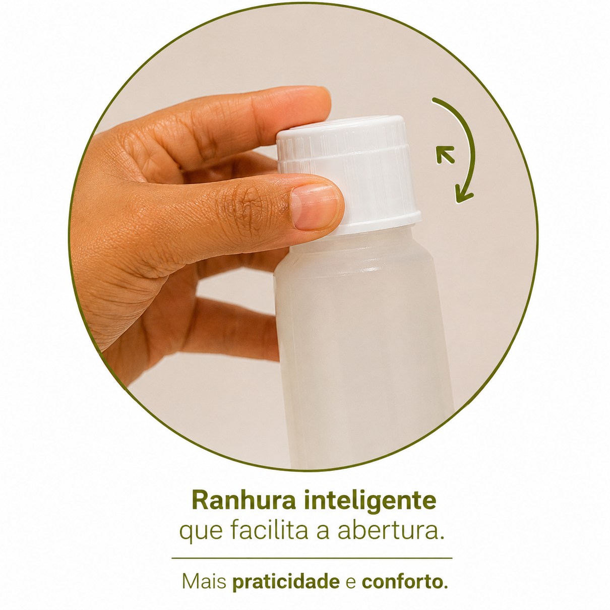 ranhura frasco capim limao